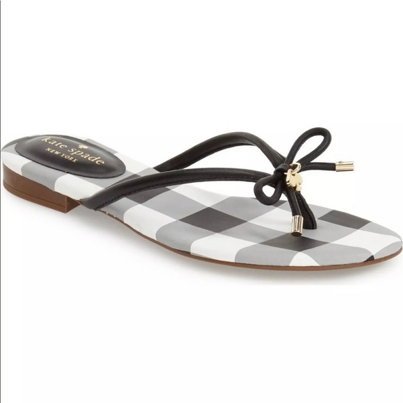 kate spade Shoes - Kate Spade mistic bow thong sandal